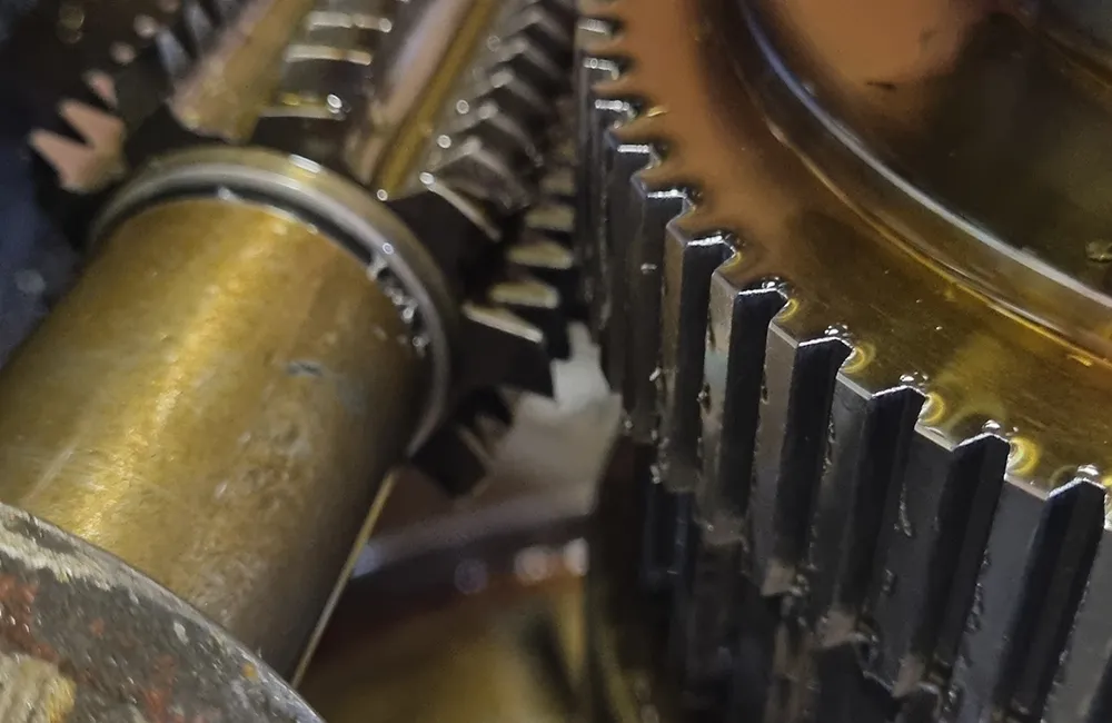 Verzahnung von Zahnrädern